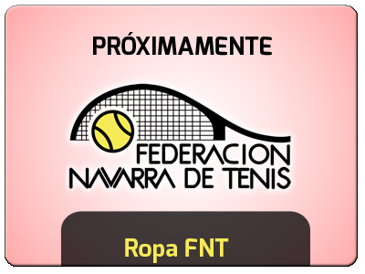 Próximamente estará a la venta la ropa oficial de la Federación Navarra de Tenis